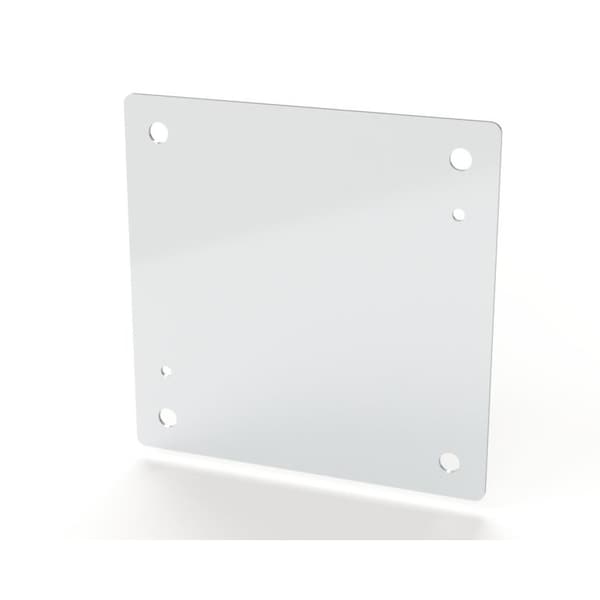 Subpanel, 9 in H, 0.104 in D, 9 in W